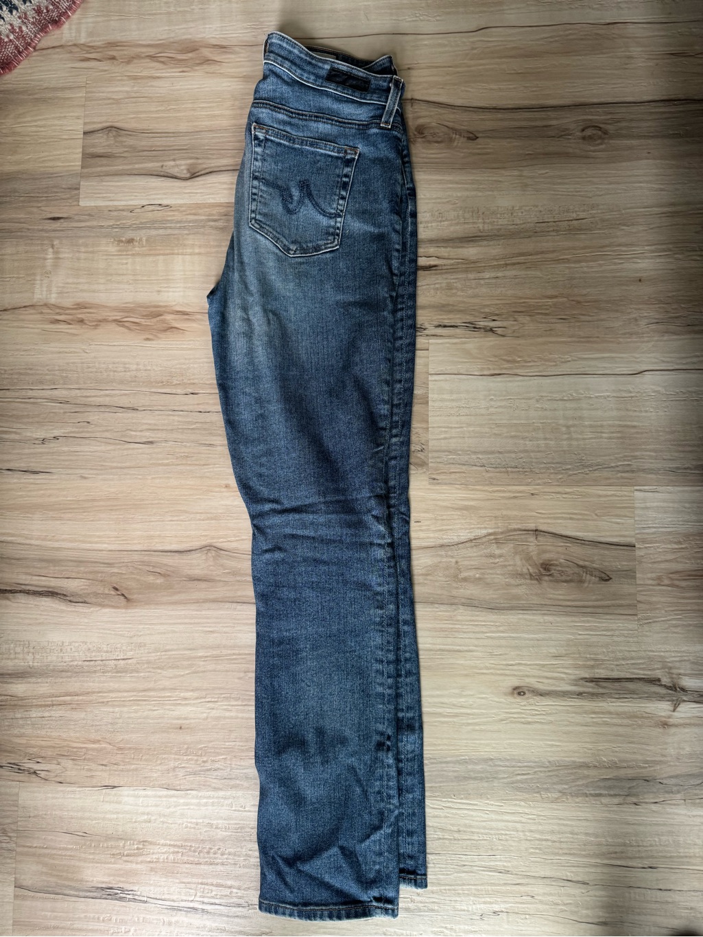 Ag Stevie Straight High-Rise Jeans